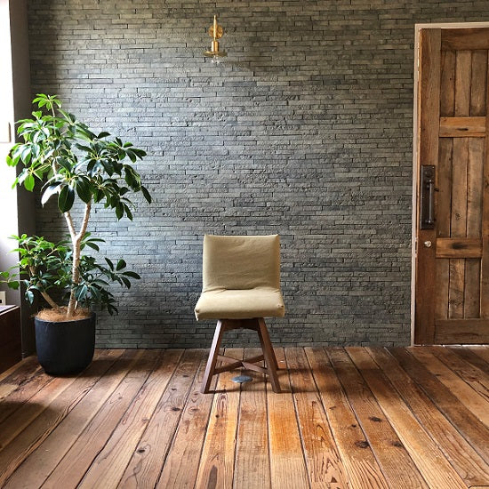 Brown Wood/Fabric TOCCO Ivory