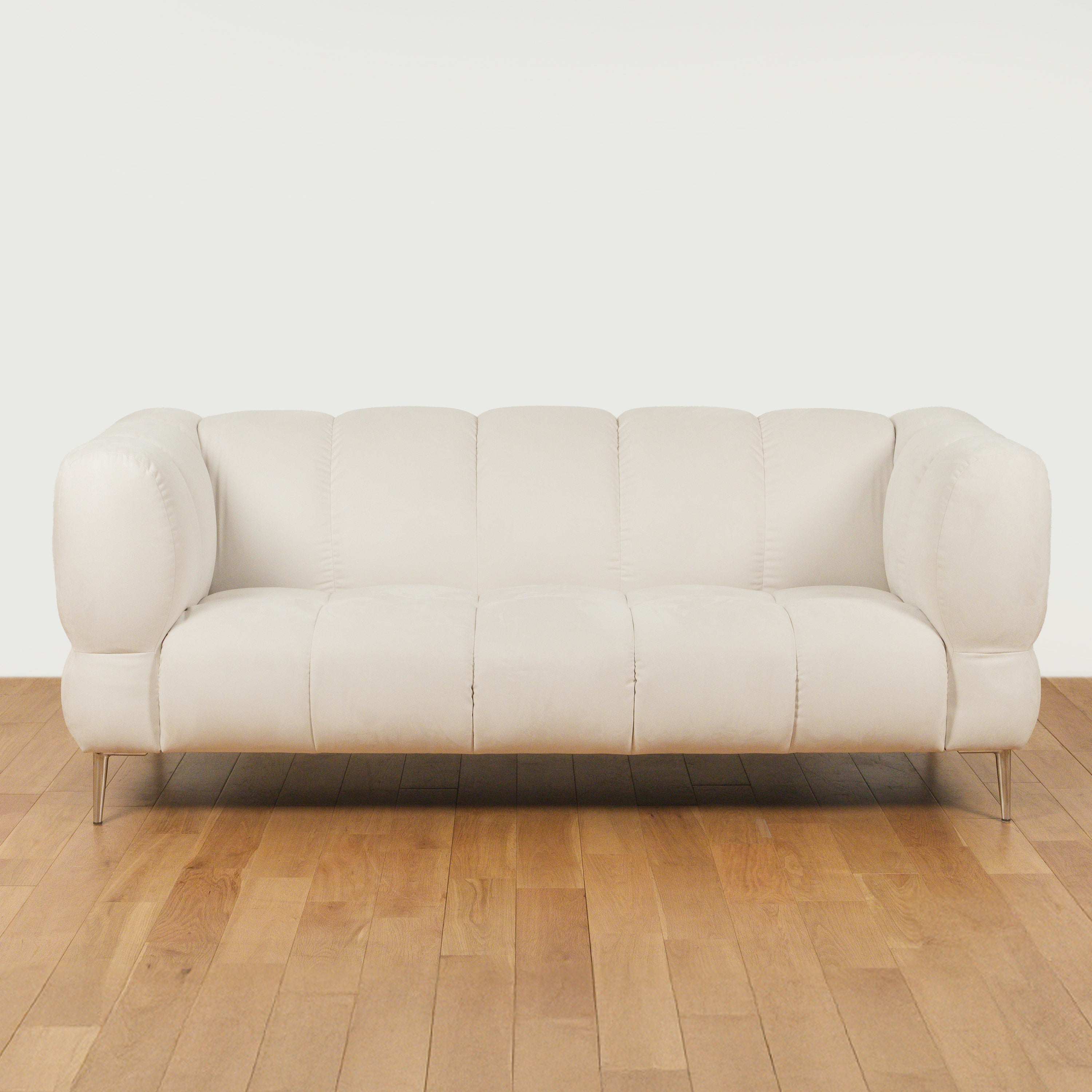 3P / Fabric B Cuera #7091 / Silver Steel Leg