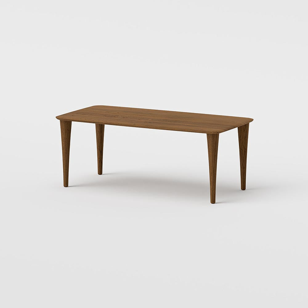 Walnut / W180 x D90 cm