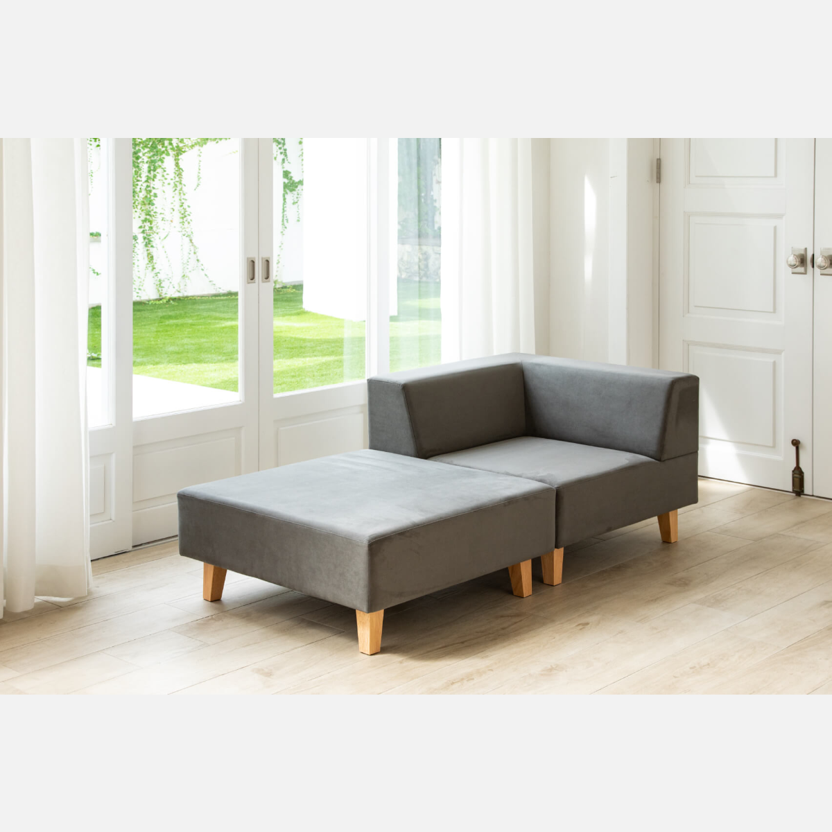 PIVO Sofa Set: Corner, Stool (X-Large)