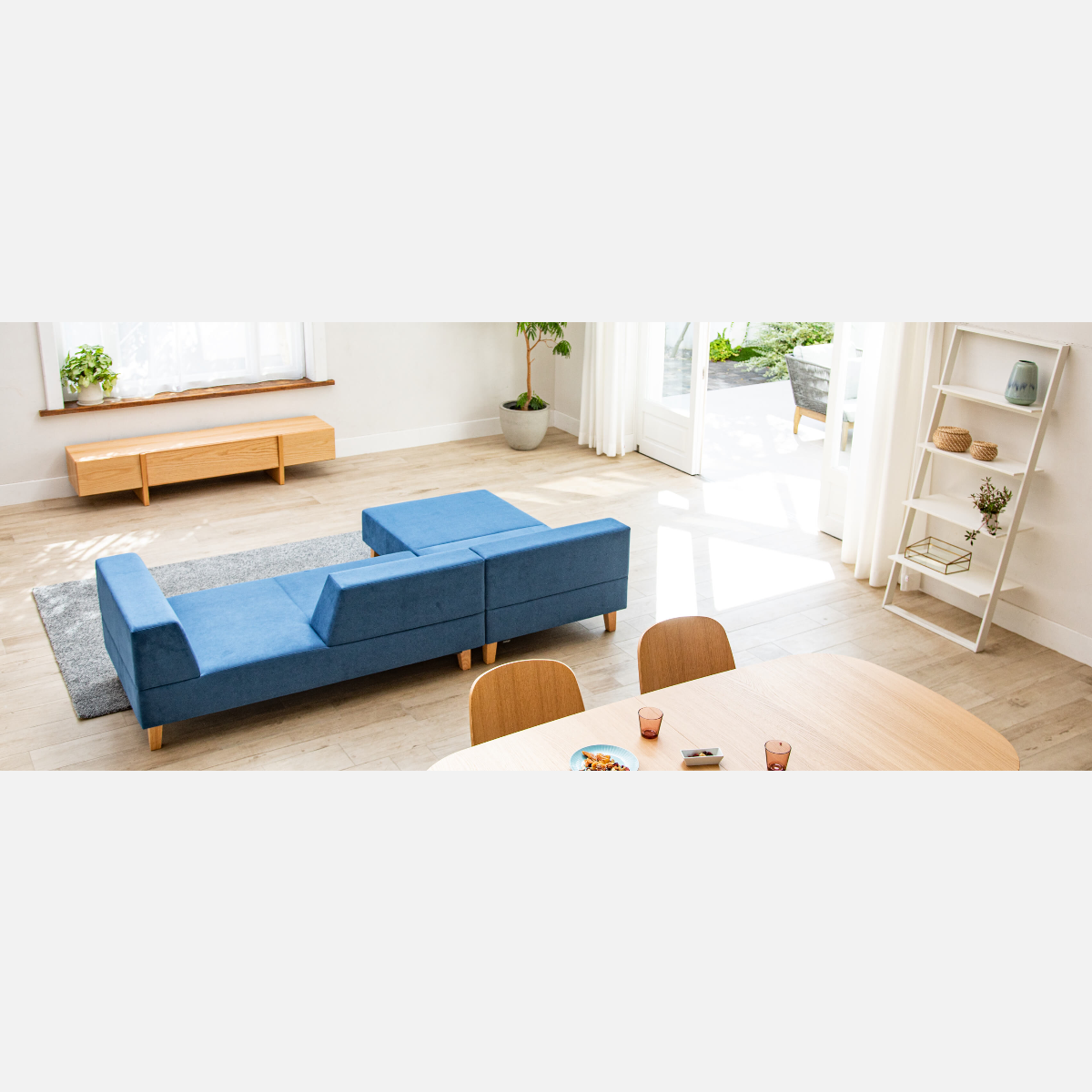 PIVO Sofa Set: 2P & 1P Long