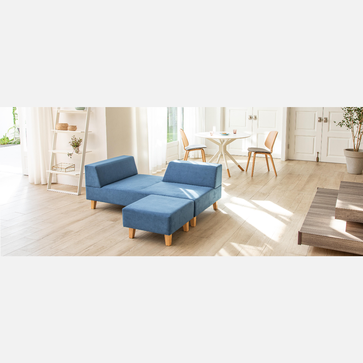 PIVO Sofa Set: 2P, Stool (Standard)