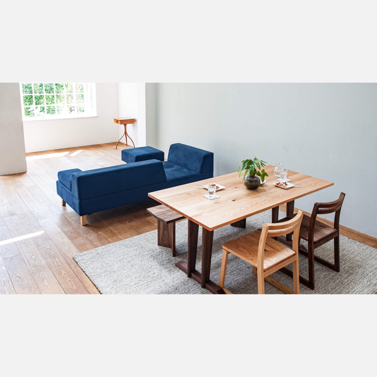 PIVO Sofa Set: 3P, Stool (Standard)