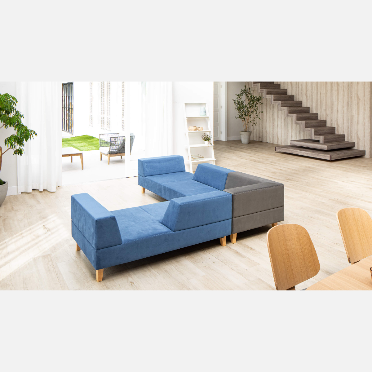 PIVO Sofa Set: 2P, Corner, 2P