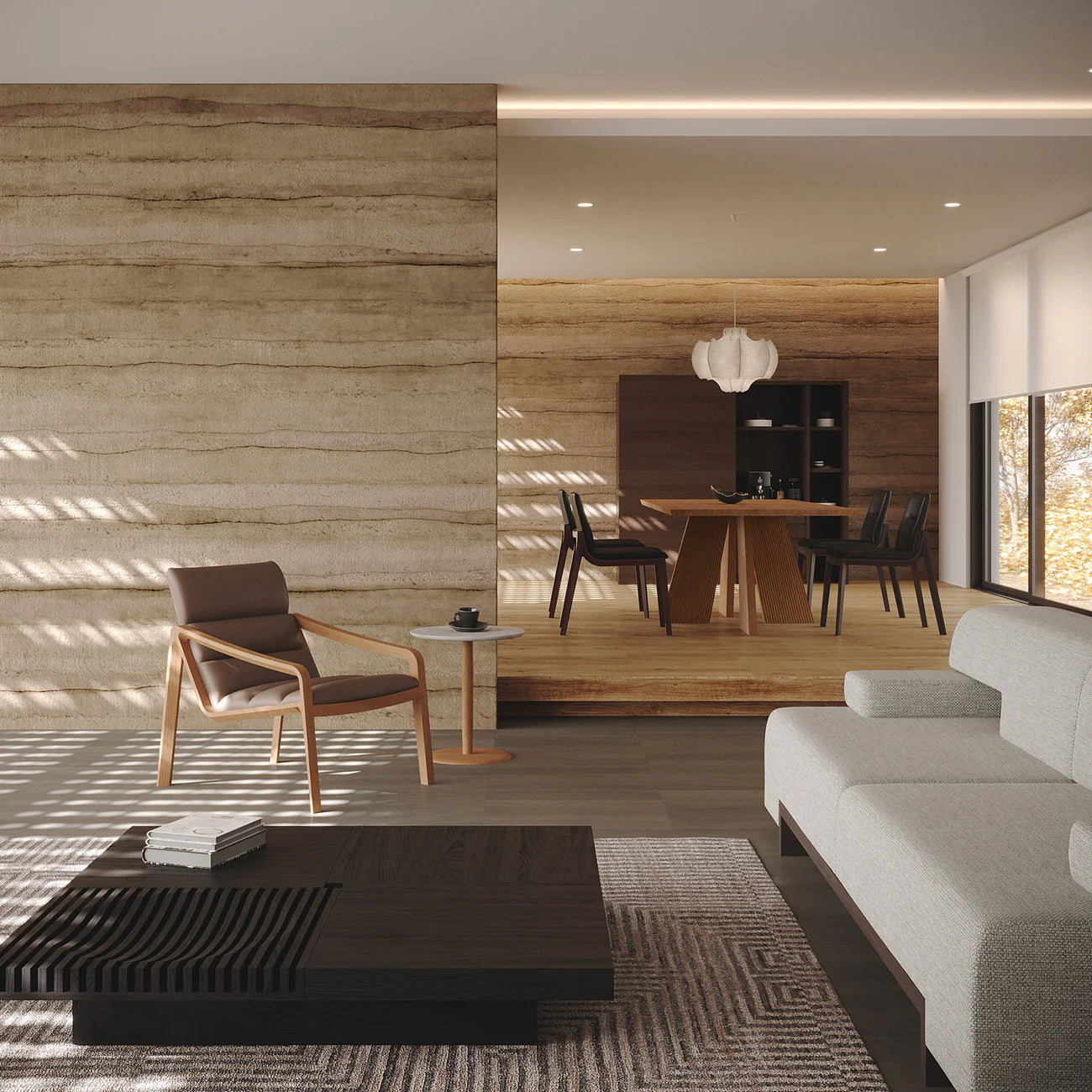 Marble Table Top / Nara Oak NF