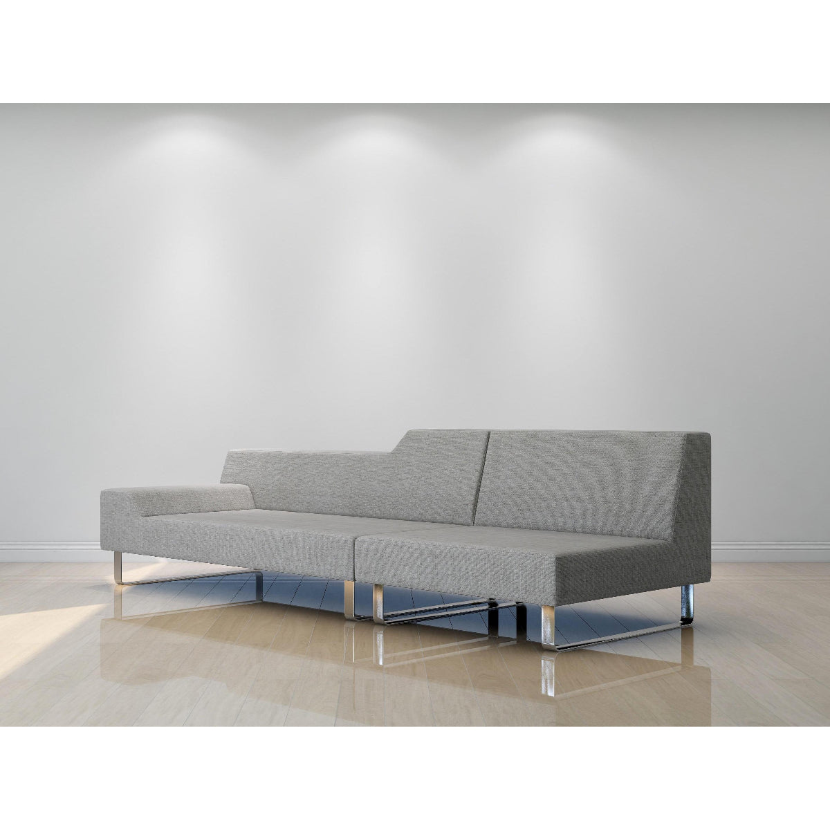SIESTA Sofa Set: 2-Seater, 1-Seater Armless