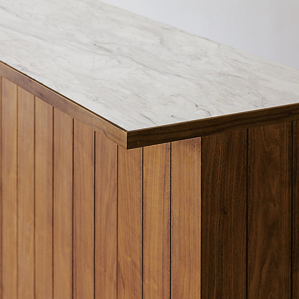 D521 Counter Top / Walnut / Melamine C
