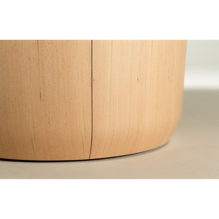 Assembled table leg for easy delivery.