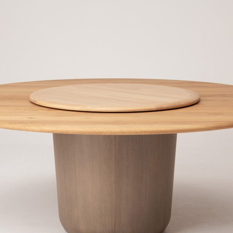 ⌀180 Table with ⌀90 Lazy Susan