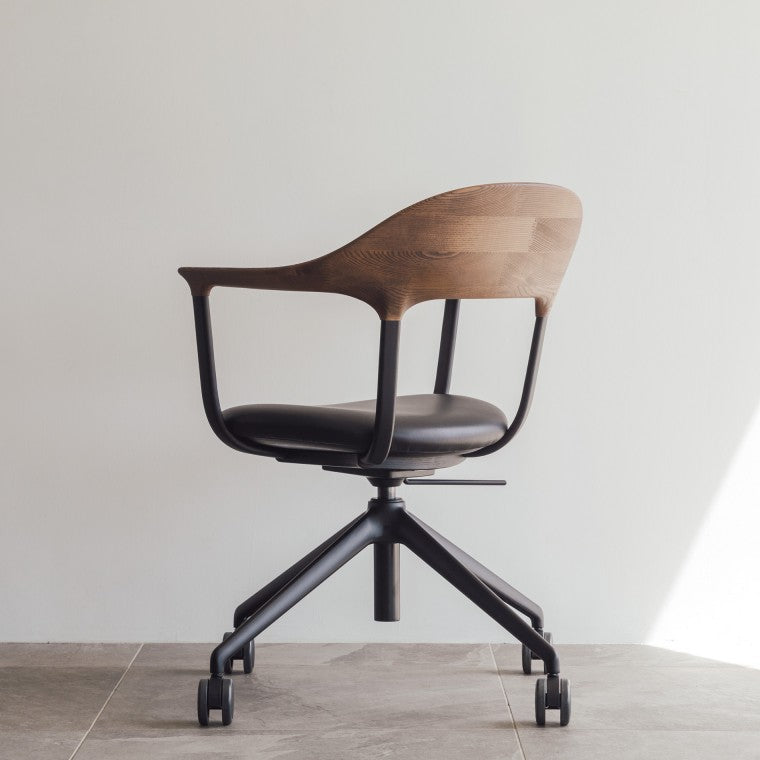 Ash-MBR/S-BL/Leather BQ-BL