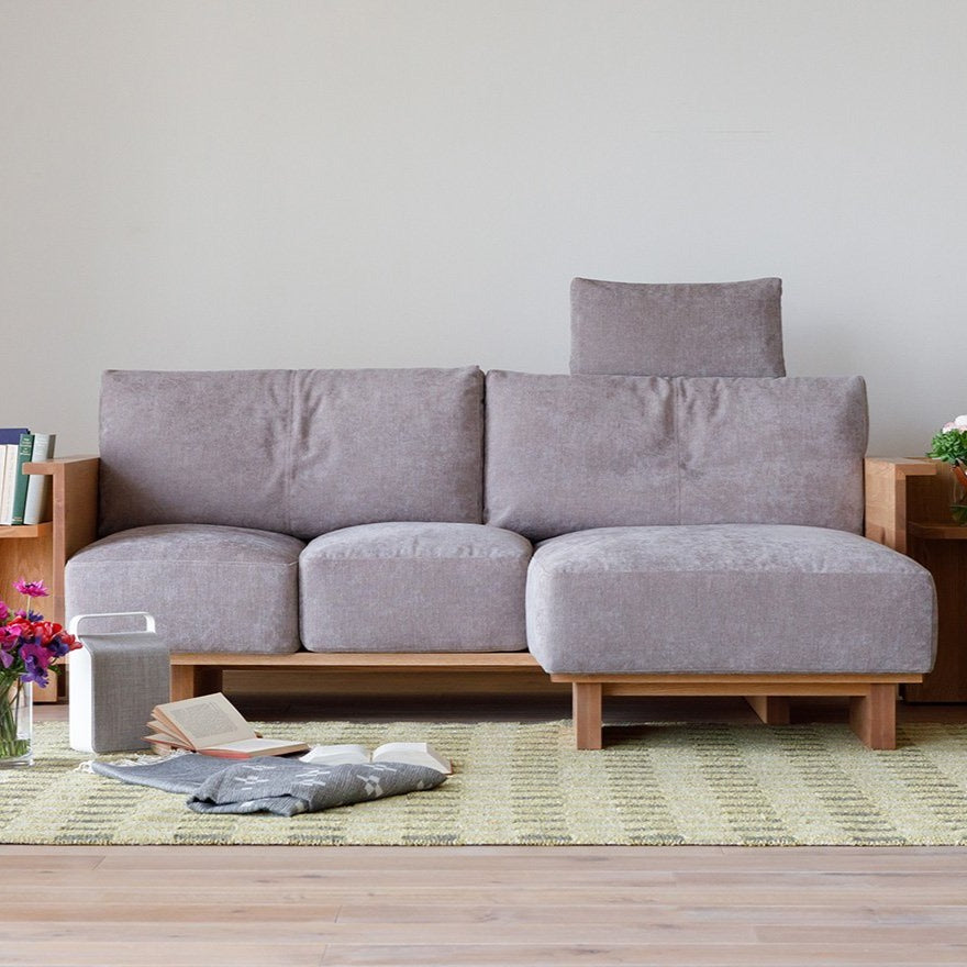 W1930/Oak/Rank D RICO (with Ottoman & Headrest)