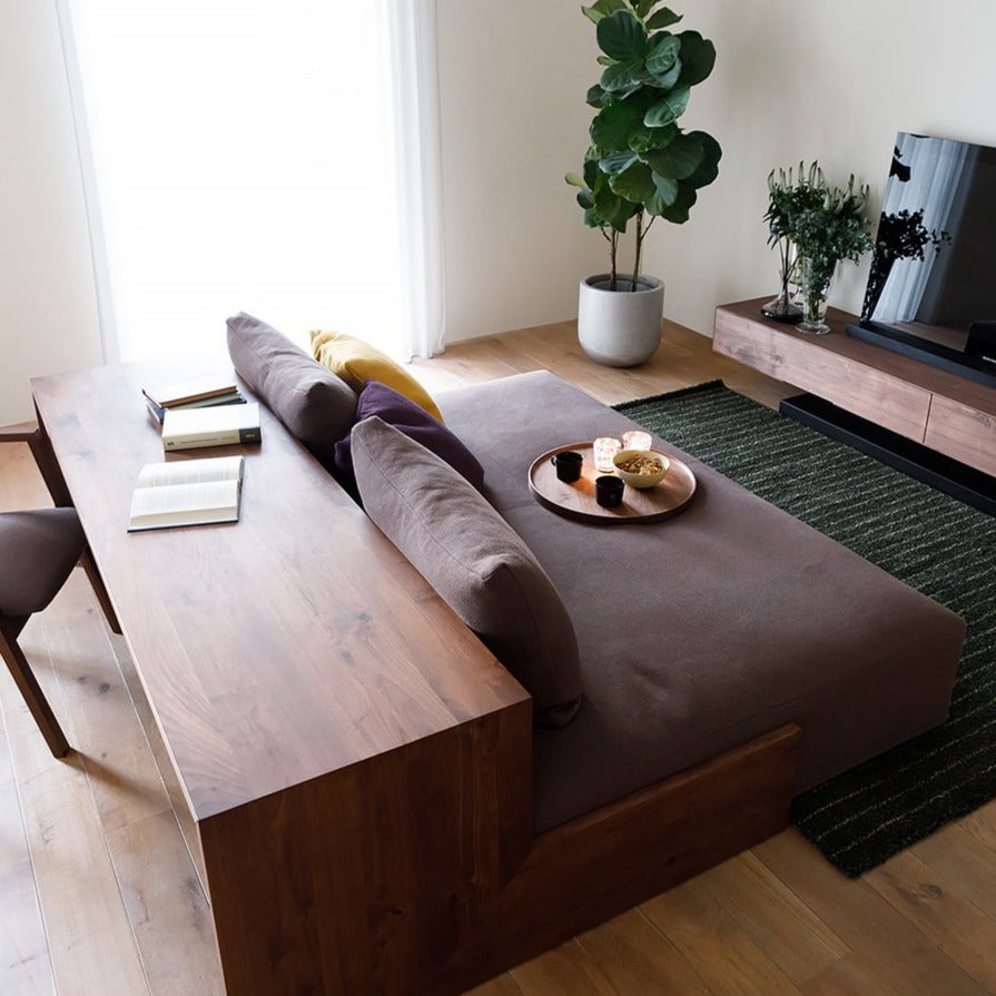 Wood counter shelf 123 with Base 126