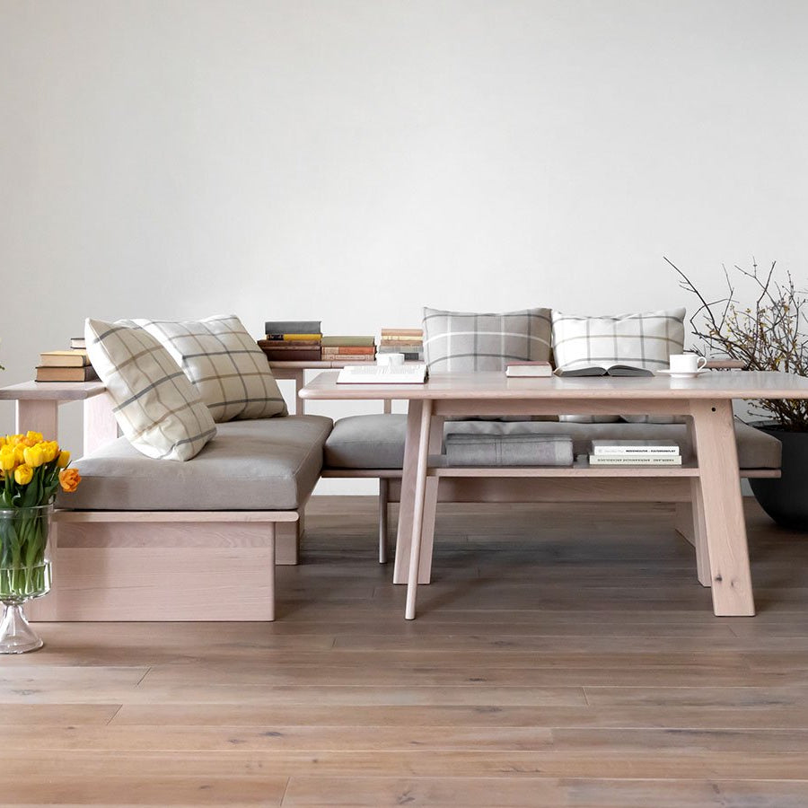 LD One Arm Sofa 161(R) & LD Sofa 140