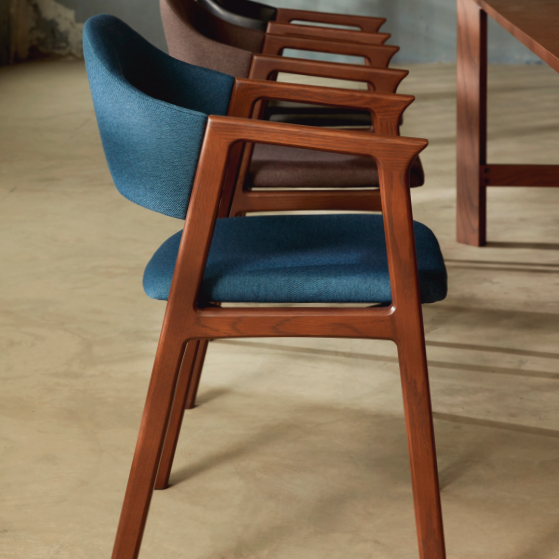 Dyed Walnut/Fabric PNA#30