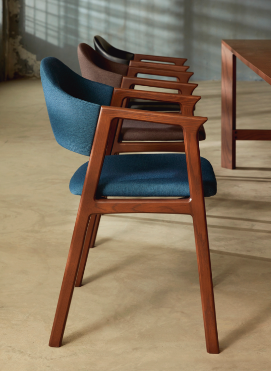 Dyed Walnut/Fabric PNA#30