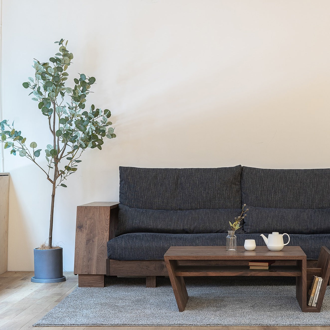 SIDE TABLE 025 + LIVING TABLE 126