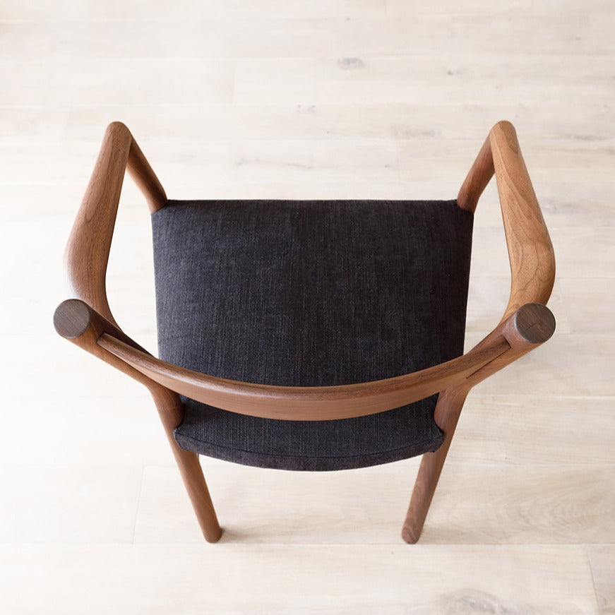 Walnut/Rank D Rico Charcoal Gray