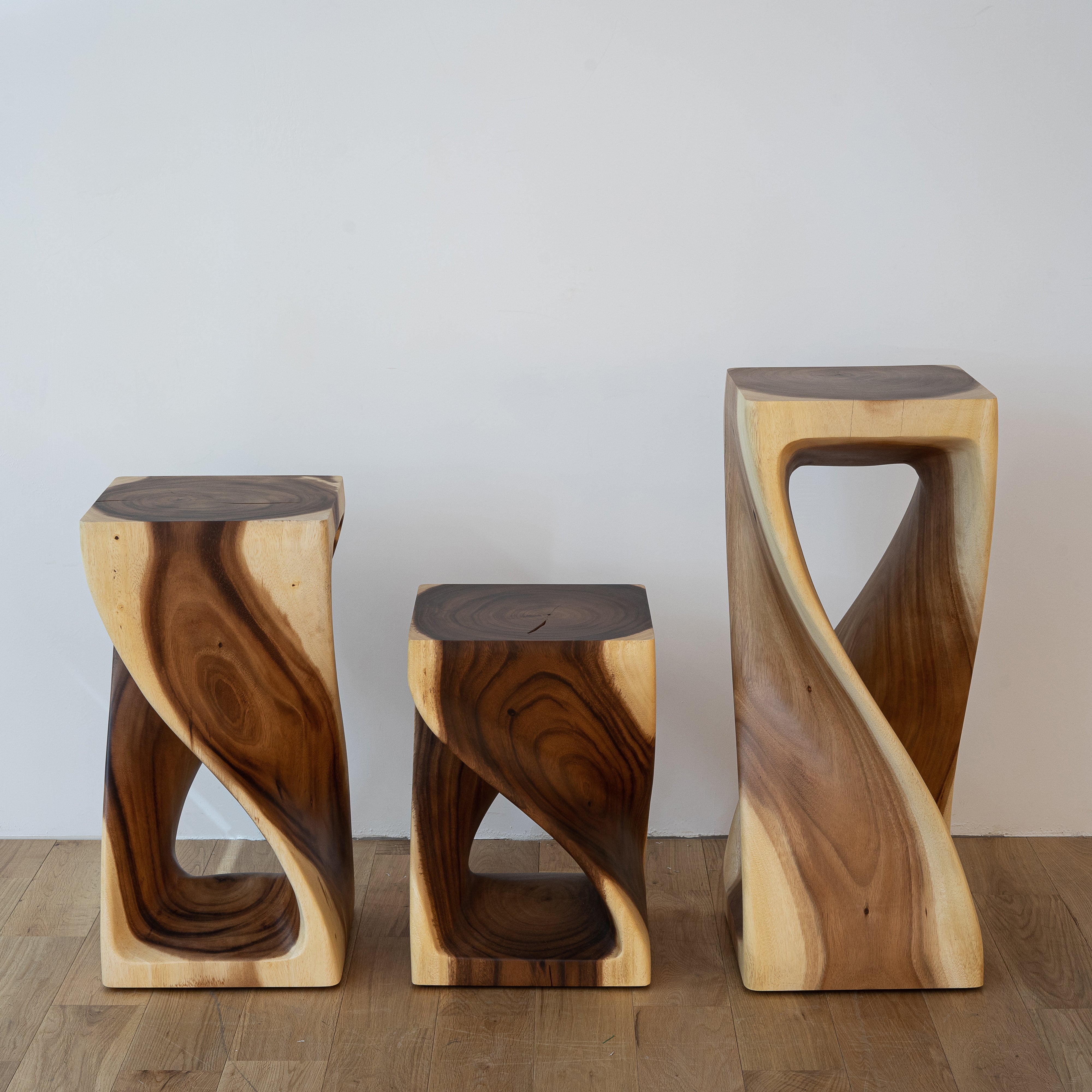 Left: M & Middle: S & Right: L /Not Stained