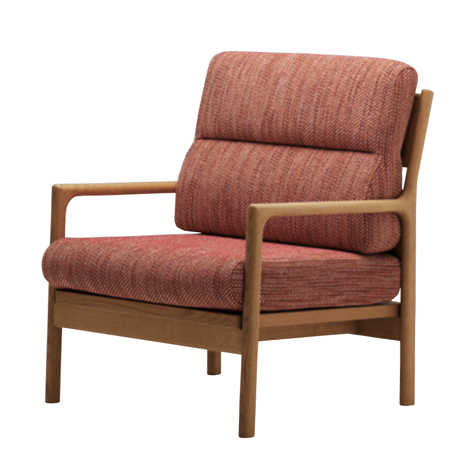 1 seater/Natural Oak/Rank C Stroke RD