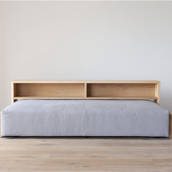 Daybed Base 098 & Wood Shelf 095