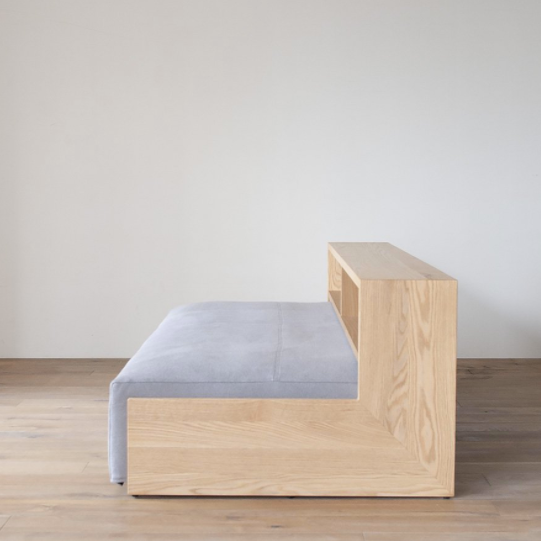 Daybed Base 098 & Wood Shelf 095