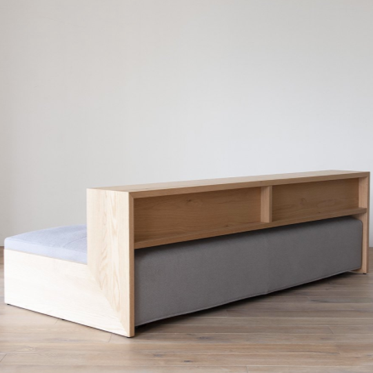 Daybed Base 098 & Wood Shelf 095