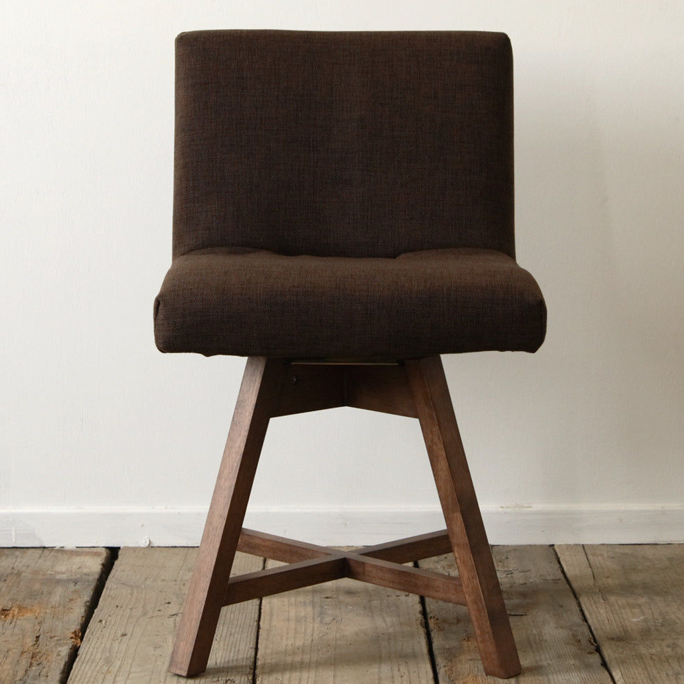 Wood Brown/Fabric TOCCO Dark Brown