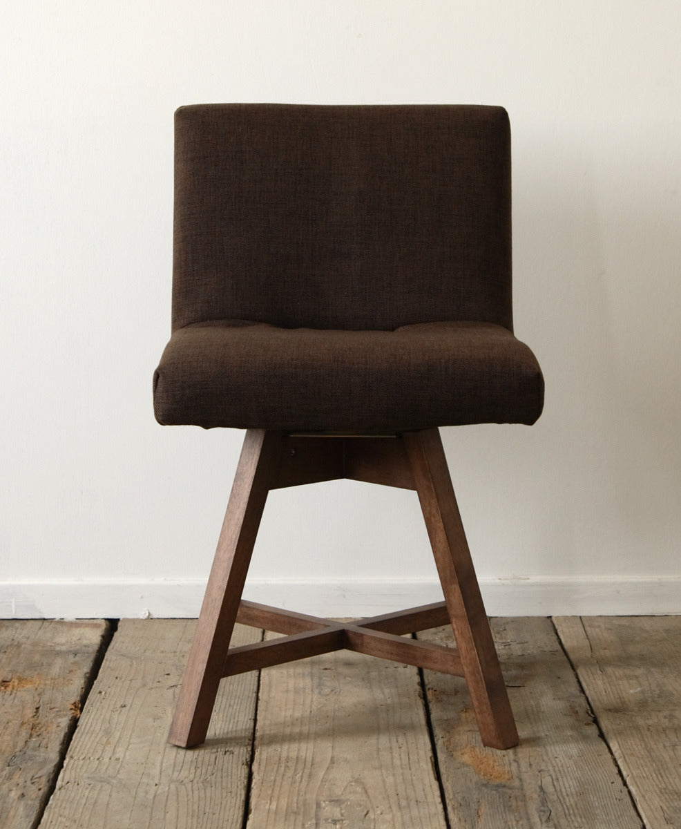 Wood Brown/Fabric TOCCO Dark Brown