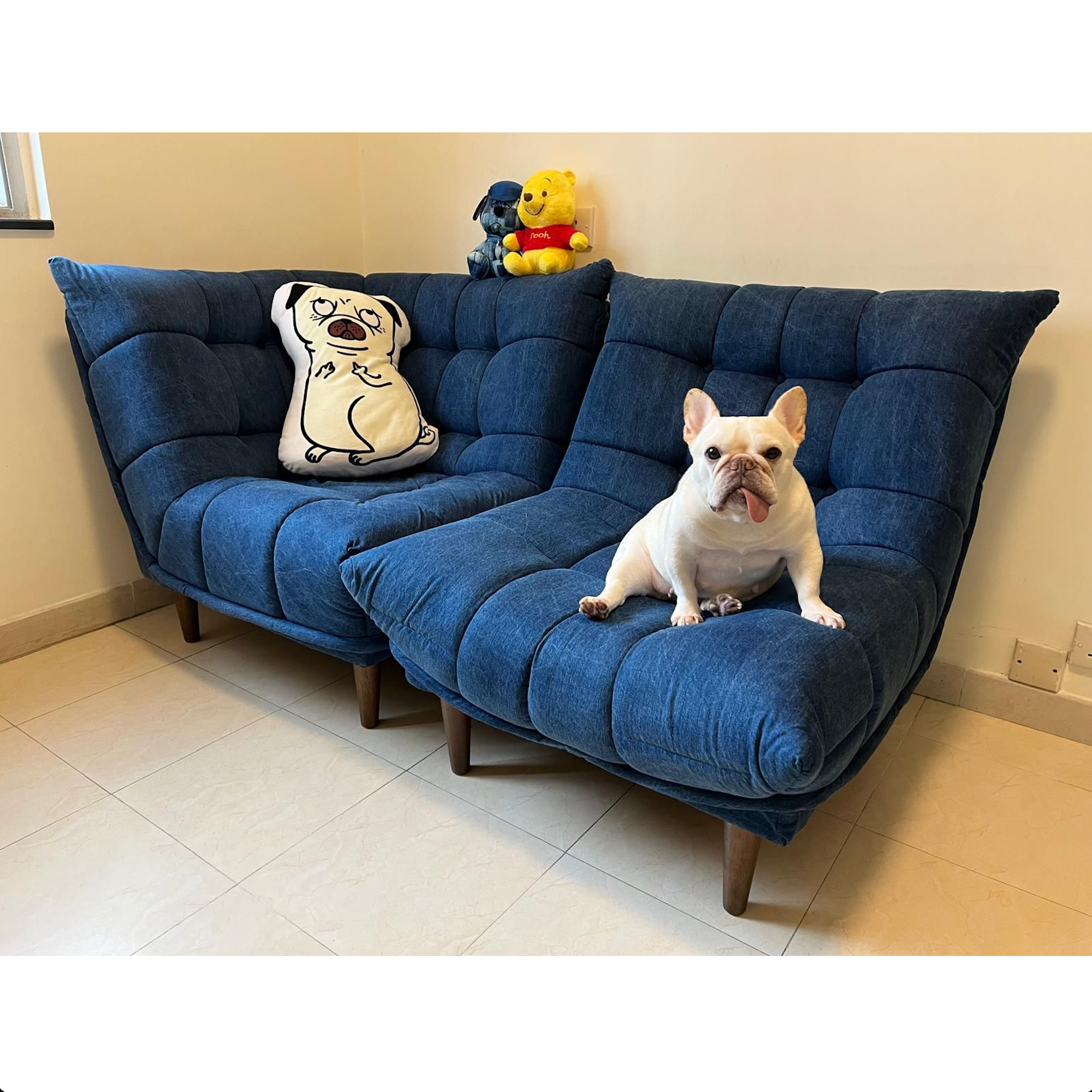 灣仔：ALOT大熱牛仔布沙發