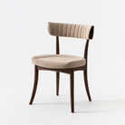 Upholstered Back / Walnut