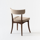 Upholstered Back / Walnut
