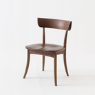 Wooden Back / Walnut / Wooden Seat