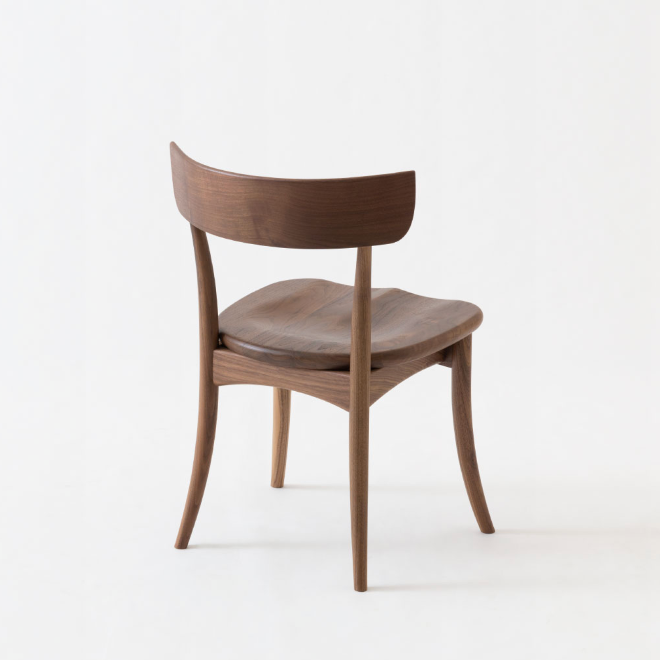Wooden Back / Walnut / Wooden Seat