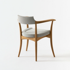 Upholstered Back / Oak