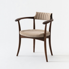 Upholstered Back / Walnut