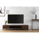 Walnut / W1799 / Black Glass