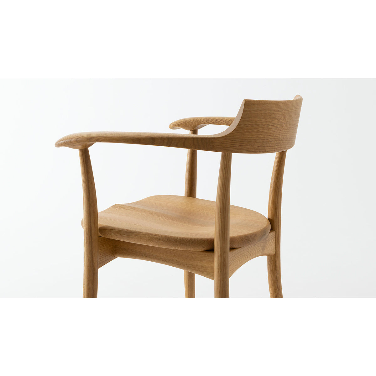 Wooden Back / Oak / Wooden Seat