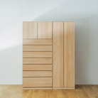 W80cm Chest Tower, W60cm Wardrobe