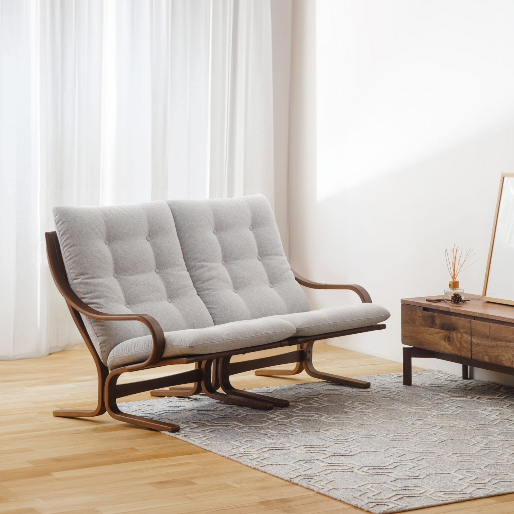 Agio / FUJI FURNITURE ワイド 2人 ソファ セパレート 【公式通販】 Agio / FUJI FURNITURE ワイド 2人 ソファ セパレート 【公式通販】