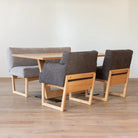 Table W168 / Oak & Bench W140 / Panama 902 & Chair Panama 805