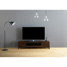 Walnut / W1419 / Black Glass