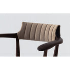 Upholstered Back / Walnut