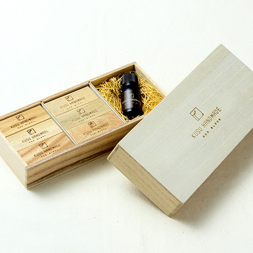 KUSU Handmade - Eco Block with Camphor Oil Box set